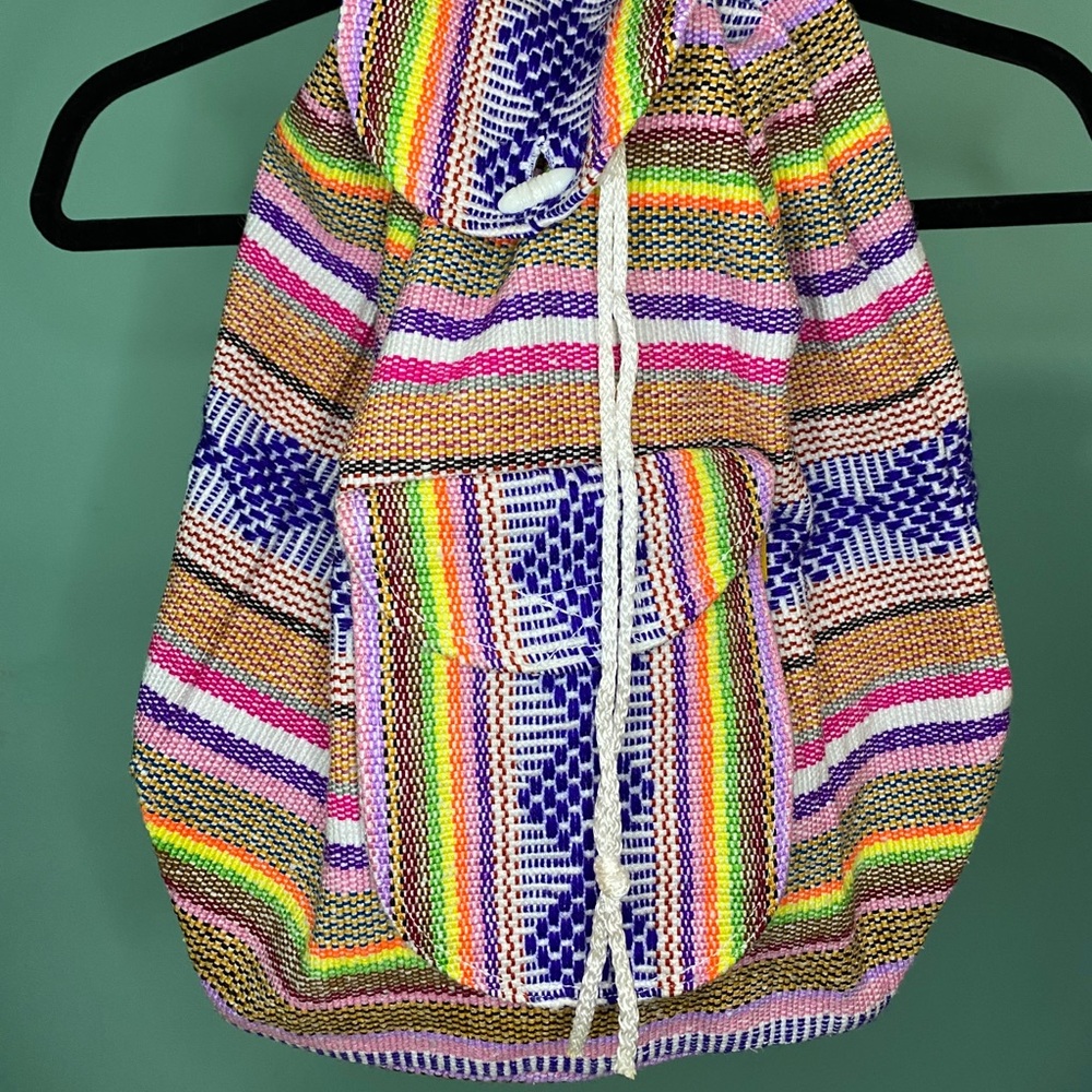 Embroidered backpack imported from Oaxaca,Mexico